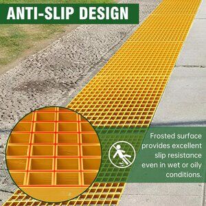 2'x2' Fiberglass Molded Grating